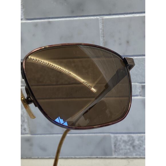 Vintage Serengeti Eyewear Sunglasses STRATA 5585 Rare Tortuga Framed FRAMES ONLY - Picture 9 of 10